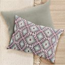 Ver imagem 2 de Capa Almofada Jacquard Sued C/ Zíper Alto Padrão 30X50 M333