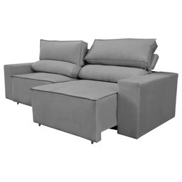 Sofá Retrátil/reclinável 1,50m Confortável Balaqui Decor  - 1