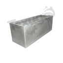 Ver imagem 6 de Vaso Floreira Jardineira Flat Polietileno 77x29x29cm Japi - Cimento Queimado