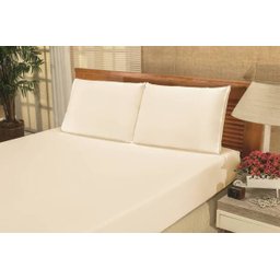 Jogo de Cama Lençol Queen Bianca 03 Peças - Palha - 2