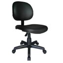 Ver imagem 1 de Cadeira Executiva Lisa Giratória sem Braços - Martiflex - Cor Preta - 31000