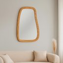 Ver imagem 2 de Espelho em Rattan Organico 4,5x60x90cm - Mart