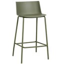 Ver imagem 3 de Kit 4 Banquetas Ipanema Alta Fratini 96 cm (altura) em Polipropileno Base em Aço Verde Aloe