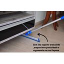 Ver imagem 4 de Rodo Twister 48cm Articulado Cabo Extensível 1,40m Bralimpia