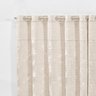 Cortina para Varão Simples Estampada Madri 2 Metros - Palha - 2