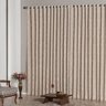Cortina para Varão Simples 3 Metros Renda - Bege - 4
