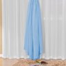 Cortina para Varão Simples Tecido Voil com Microfibra 2 Metros Lucia - Azul - 4