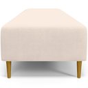 Ver imagem 7 de Puff Decorativo Sala de Estar Bali W01 Pés Palito 170x60cm Suede Bege - Lyam Decor
