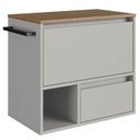 Ver imagem 1 de Gabinete para Banheiro 01 Porta 01 Gaveta 60cm Mel Arenas Proddy