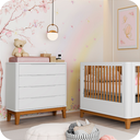 Ver imagem 2 de Cômoda Infantil Boom 4 Gavetas Branco Fosco