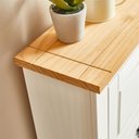 Ver imagem 6 de Sapateira Madeira 2 Portas Basculantes 10 Pares Rústico Branco Idimex