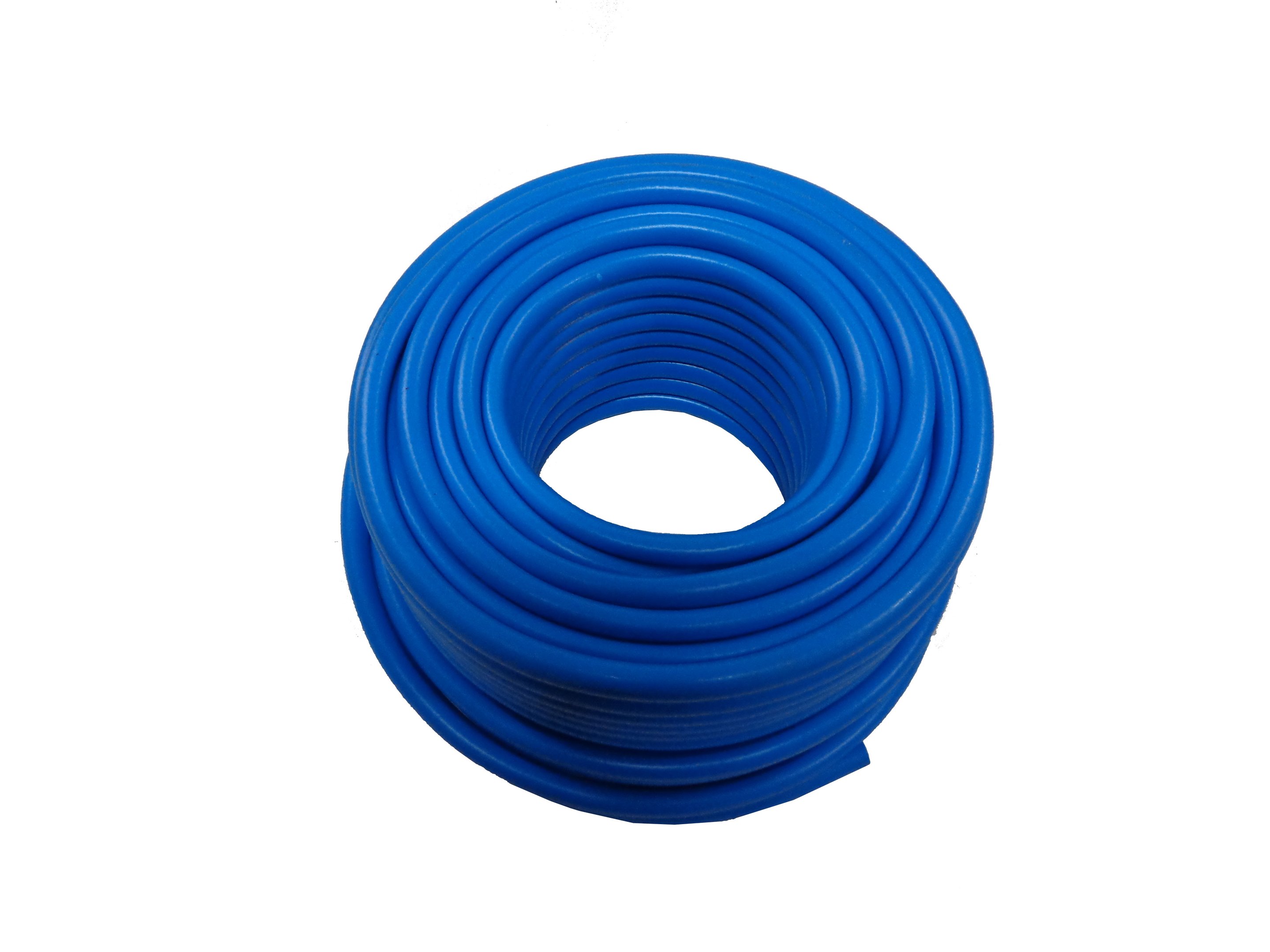 Mangueira Emborrachada Jardim Super Forte Azul 1/2 - 40m - 1