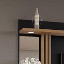Ver imagem 5 de Painel Denver Preto Fosco com Cinamomo - Bechara