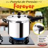 Panela de Pressão Oliveira Fechamento Externo 8 Litros Polida - 4