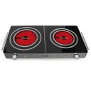 Ver imagem 1 de Fogão Elétrico Cooktop Vitrocerâmico Portátil 2 Bocas 127v - Le Cook