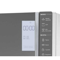 Micro-ondas Brastemp 32L Cor Inox Espelhado com Grill e Painel Integrado - Bmg45Ar - 5