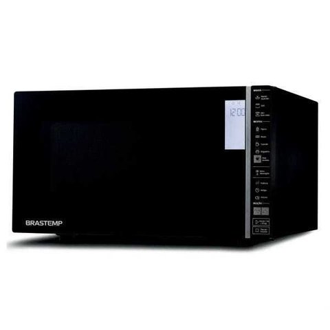 Micro-ondas Brastemp 32L Preto com Grill e Painel Integrado - Bmg45Ae
