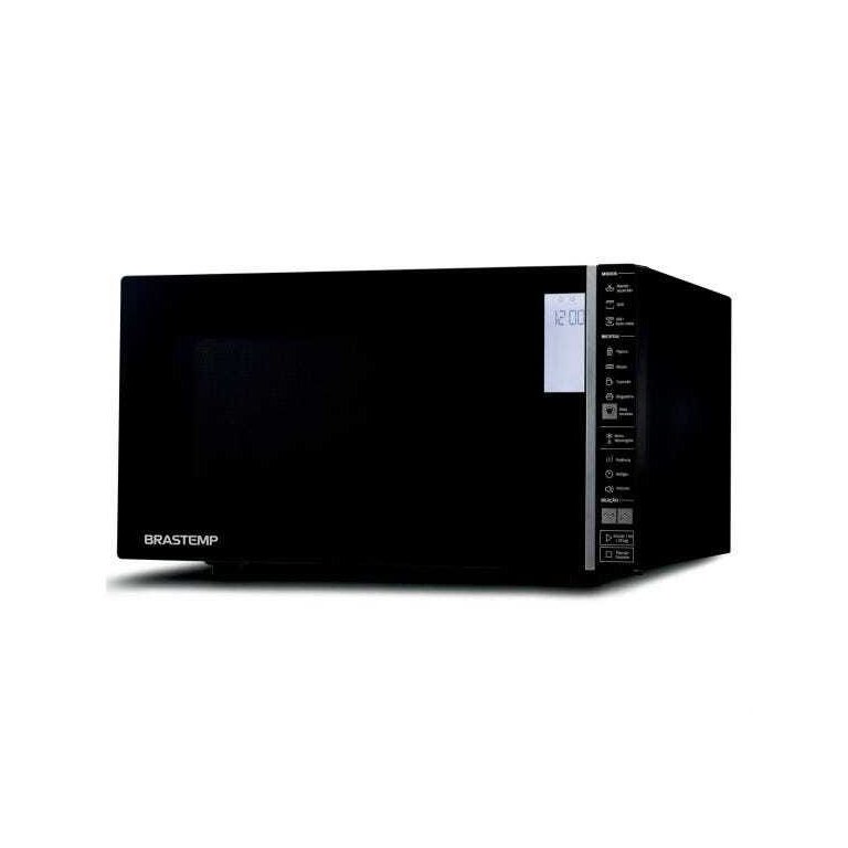 Micro-ondas Brastemp 32L Preto com Grill e Painel Integrado - Bmg45Ae