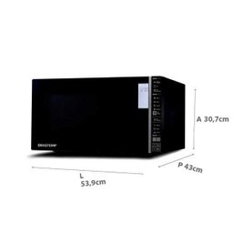 Micro-ondas Brastemp 32L Preto com Grill e Painel Integrado - Bmg45Ae - 9