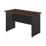 Mesa Escritório PÉ QUADRO – 1,35×0,60m – S/ Gavetas – MARSALA/PRETO – 25420 - 1