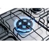Fogão Brastemp 5 Bocas Duplo Forno Branco com Turbo Chama e Touch Timer com Autodesligamento - Bfd5G - 2