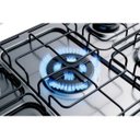 Ver imagem 2 de Fogão Brastemp 5 Bocas Duplo Forno Branco com Turbo Chama e Touch Timer com Autodesligamento - Bfd5G