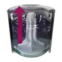 Ver imagem 4 de Máquina de Lavar Brastemp 11kg cor Inox com sistema Fast Cycle e função Extra Seca - BWG11AR