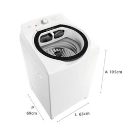 Máquina de Lavar Brastemp 12kg com Superfiltro e Enxágue Anti-Alérgico - BWT12AB - 6