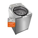 Ver imagem 2 de Máquina de Lavar Brastemp 15kg cor Inox com Ciclo Edredom Especial e Enxágue Anti-Alérgico - BWN15AK