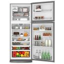 Ver imagem 7 de Geladeira Brastemp Frost Free Duplex 462 Litros Cor Inox com Turbo Control - Brm56ak