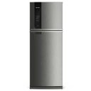 Ver imagem 1 de Geladeira Brastemp Frost Free Duplex 462 Litros Cor Inox com Turbo Control - Brm56ak