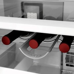 Geladeira Brastemp Frost Free Inverse 460 litros cor Inox com Freeze Control Advanced - BRE59AK - 3