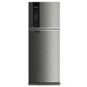 Ver imagem 1 de Geladeira Brastemp Frost Free Duplex 462 Litros Cor Inox com Turbo Control - Brm56ak