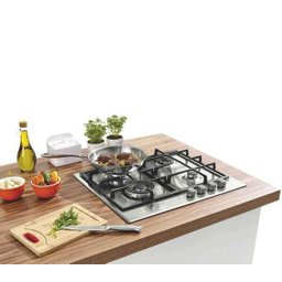 Cooktop 4 Bocas Brastemp Gourmand Inox com Duplachama e Trempe com Ferro Fundido - Bdk60Dr - 4