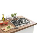 Ver imagem 4 de Cooktop 4 Bocas Brastemp Gourmand Inox com Duplachama e Trempe com Ferro Fundido - Bdk60Dr