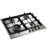 Cooktop 4 Bocas Brastemp Gourmand Inox com Duplachama e Trempe com Ferro Fundido - Bdk60Dr - 2