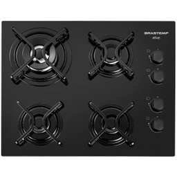 Cooktop 4 Bocas Brastemp com Duplachama e Acendimento Automático - Bdd62Ae - 2