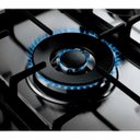 Ver imagem 2 de Cooktop 5 Bocas Brastemp Gourmand Inox com Duplachama e Trempe com Ferro Fundido - Bdk75Dr