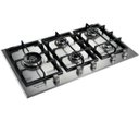Ver imagem 2 de Cooktop 5 Bocas Brastemp Gourmand Inox com Duplachama e Trempe com Ferro Fundido - Bdk90Dr