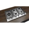 Cooktop 5 Bocas Brastemp Gourmand Inox com Duplachama e Trempe com Ferro Fundido - Bdk90Dr - 4