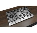 Ver imagem 4 de Cooktop 5 Bocas Brastemp Gourmand Inox com Duplachama e Trempe com Ferro Fundido - Bdk90Dr