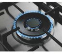Ver imagem 3 de Cooktop 5 Bocas Brastemp Gourmand Inox com Duplachama e Trempe com Ferro Fundido - Bdk90Dr