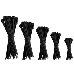 Abraçadeira de Nylon Kit 500 Enforca Gato Braçadeira Cintas Plásticas 3.6mm X 100-150-200-250-300 Mm - 1