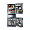 Ver imagem 4 de Geladeira Brastemp Inverse 3 Frost Free 419 litros cor Inox com Freeze Control Pro - BRY59AK - BRY59