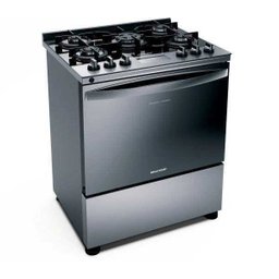 Fogão Brastemp 5 Bocas Cor Inox com Mesa de Vidro e Turbo Chama - Bfs5Vcr - Bfs5Vcr - 2