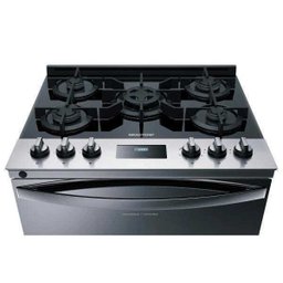 Fogão Brastemp 5 Bocas Cor Inox com Mesa de Vidro e Turbo Chama - Bfs5Vcr - Bfs5Vcr - 8