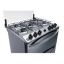 Ver imagem 7 de Fogão Brastemp 5 Bocas Duplo Forno Cor Inox com Botões Removíveis e Exclusivo Aro Protetor - Bfd5Ncr