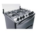 Ver imagem 7 de Fogão Brastemp 5 Bocas Duplo Forno Cor Inox com Botões Removíveis e Exclusivo Aro Protetor - Bfd5Ncr
