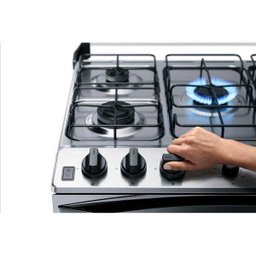 Fogão Brastemp 5 Bocas Duplo Forno Cor Inox com Botões Removíveis e Exclusivo Aro Protetor - Bfd5Ncr - 8