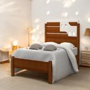 Ver imagem 1 de Cama Solteiro Colônia Cinamomo e Off com Colchão
